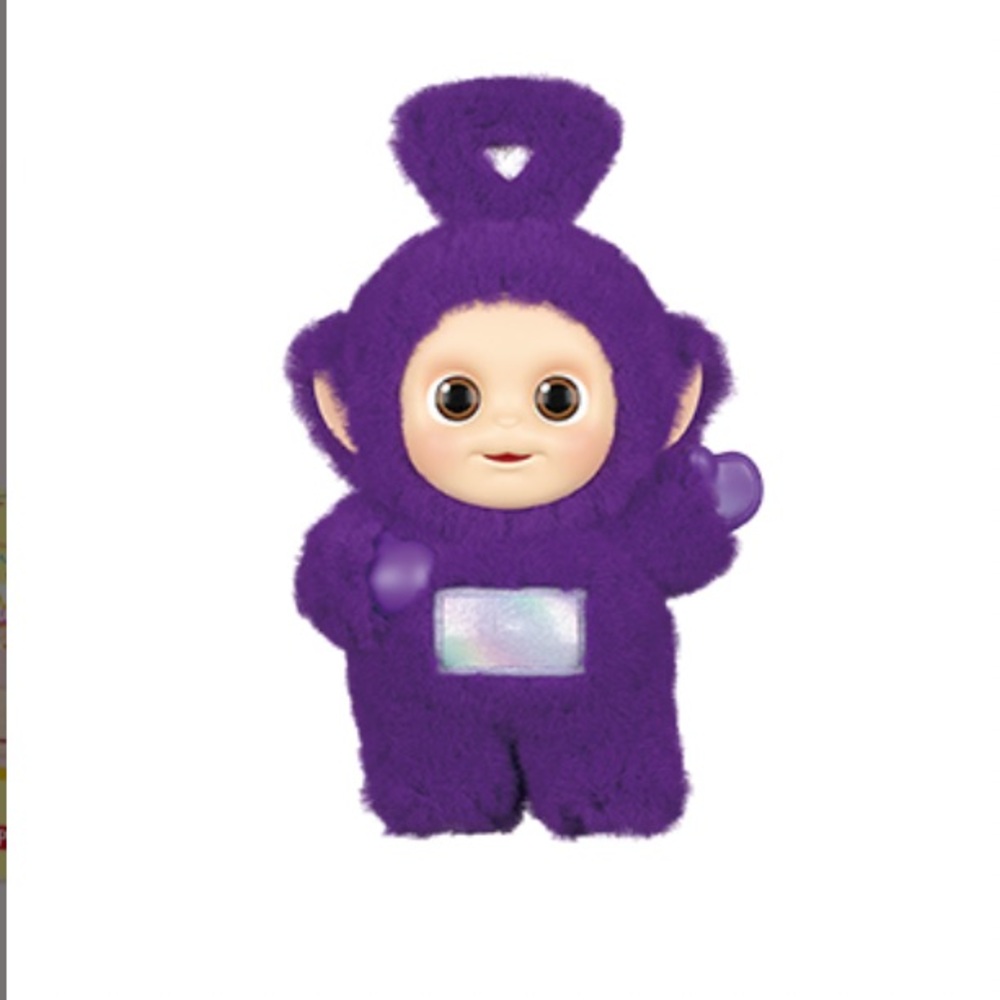 NWT Popmart Teletubbies Vibrancy Series Vinyl Face Figurine Tinky Winky - Sealed